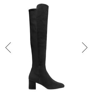 Over knee high heels boots